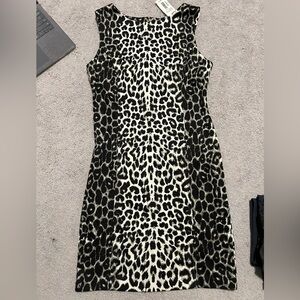 Women’s cheetah print dress